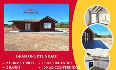 Se Arrienda Linda y Amplia Casa de un piso, en Parcelación Santa Laura, sector La Palma, comuna de Quillota.