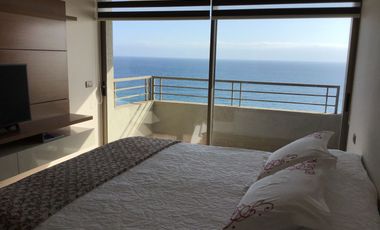Exclusivo Departamento en arriendo con espectacular vista panorámica al mar