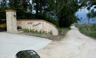 SE VENDE LOTE EN LA MESA DE LOS SANTOS