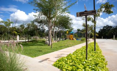 Terreno residencial en exclusiva privada en Mérida Yucatán