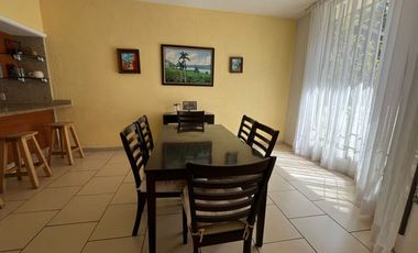 Casa amueblada en renta 