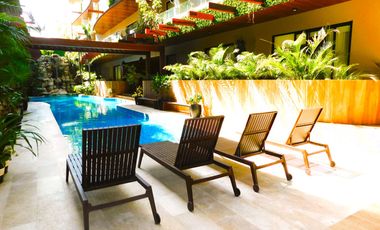 Penthouse en renta amueblado Menesse condos en Tulum Q. Roo