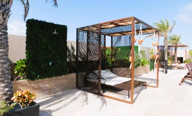 Penthouse en renta amueblado Menesse condos en Tulum Q. Roo