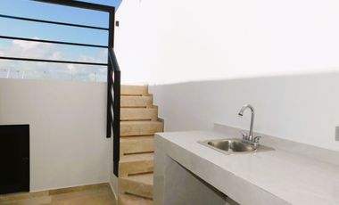 Penthouse en renta amueblado Menesse condos en Tulum Q. Roo