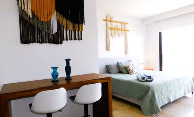 Penthouse en renta amueblado Menesse condos en Tulum Q. Roo