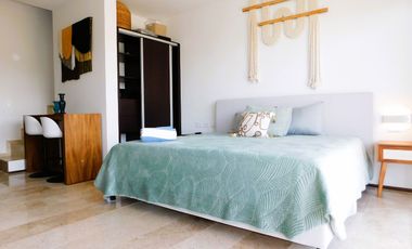 Penthouse en renta amueblado Menesse condos en Tulum Q. Roo