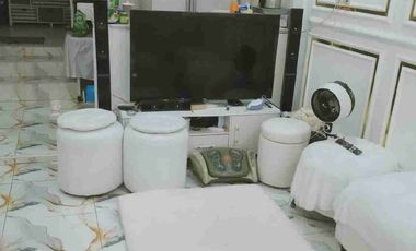 Rumah 875 jt bangunan baru semi furnished nyaman bebas banjir di Pekayon dekat puloribung Galaxy