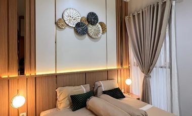 RUMAH MEWAH 2 LANTAI MINIMALIS MODERN FULL FURNISHED SIAP HUNI DI CIWARUGA BANDUNG