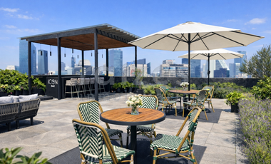 Estupendo loft amueblado en lCON Roma, con balcón.