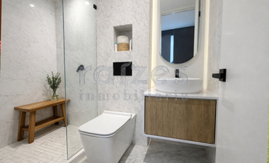 Estupendo loft amueblado en lCON Roma, con balcón.