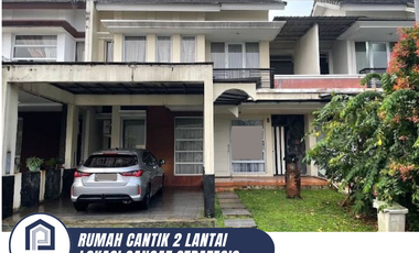 DIJUAL RUMAH 2 LANTAI SIAP HUNI DI THE CASTILLA BSD CITY (ARB130)