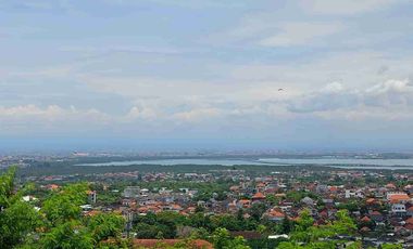 Di jual tanah murah di bawah pasaran Jimbaran view bandara tol laut sangat cocok untuk bangun villa komplex