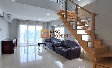 Type the loft! Super luas dan Nyaman Disewakan 3br+ Apartemen Maqna Residence siap huni