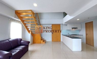 Type the loft! Super luas dan Nyaman Disewakan 3br+ Apartemen Maqna Residence siap huni