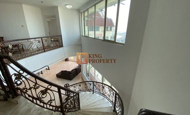 Panoraman laut! Super luas unit Langka  Disewakan Penthouse siap huni Apartemen Mitra Bahari