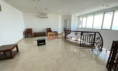 Panoraman laut! Super luas unit Langka  Disewakan Penthouse siap huni Apartemen Mitra Bahari