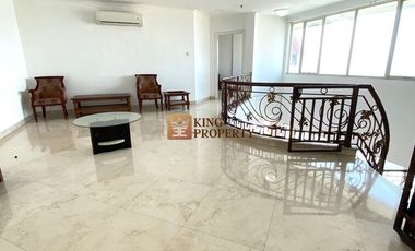 Panoraman laut! Super luas unit Langka  Disewakan Penthouse siap huni Apartemen Mitra Bahari