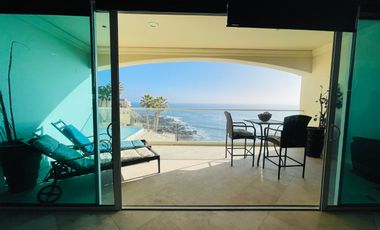 Tu Refugio frente al Mar . Condo en Renta a la Orilla del Oceano Pacifico