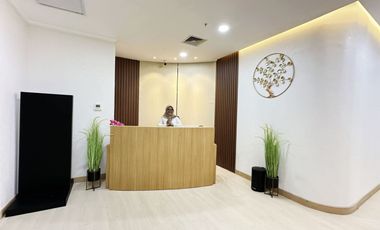 kantor disewakan full furnish siap pakai Pelindo Tower Jakarta Utara