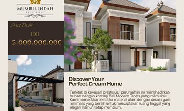 Project Rumah Hunian Modern di Mumbul Nusa Dua Dekat Tol