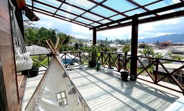 DIJUAL / FREEHOLD : Rumah 4 Bed, View Danau Buyan & Bukit, Bedugul, Tabanan, Bali