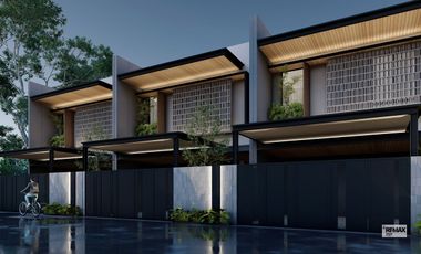 Villa 3 Bedroom Modern Minimalist Design For Rent In Denpasar