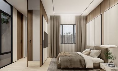 Villa 3 Bedroom Modern Minimalist Design For Rent In Denpasar