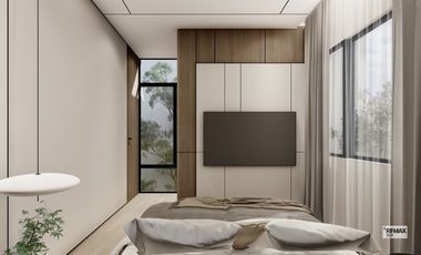 Villa 3 Bedroom Modern Minimalist Design For Rent In Denpasar