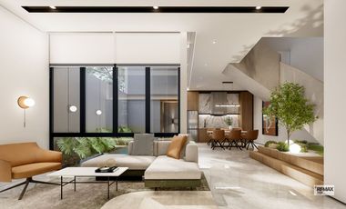 Villa 3 Bedroom Modern Minimalist Design For Rent In Denpasar