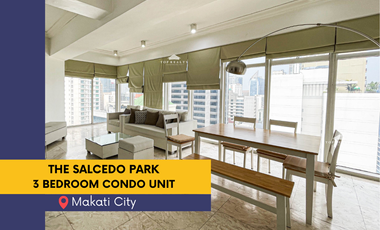 3 Bedroom condo unit For Sale in The Salcedo Park at Makati City