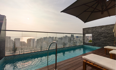 Departamento Amoblado en Alquiler con 2 Terrazas – Barranco