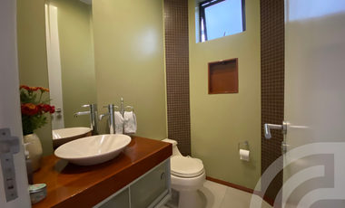 VENDO DEPARTAMENTO DE 222 m2 TIPO CASITA EN 1er. PISO ELEVADO, RODEADO DE TERRAZAS Y FRENTE A PARQUE