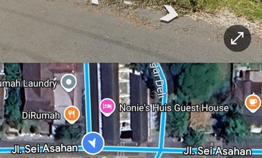 Dijual Tanah dan Bangunan di Jl. Sei Asahan, Medan