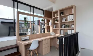 Dijual Rumah di Cinangka Depok Modern 3 Lantai Attic Room di Cluster Eksklusif Dekat Dengan Pintu Tol