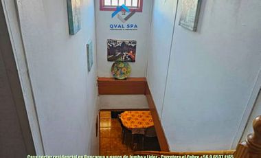 QVAL SPA Vende esta hermosa casa conuna privilegiada ubicación a 200 mt del Mall Portal, Jumbo,Lider, Easy