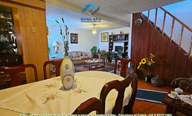 QVAL SPA Vende esta hermosa casa conuna privilegiada ubicación a 200 mt del Mall Portal, Jumbo,Lider, Easy