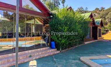 Leon Propiedades vende parcela con casa en Fundo Monterrey, Curacaví.