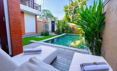 Di Jual Vila Cantik 2 bedroom dengan rooftop view laut di pantai Saba Gianyar