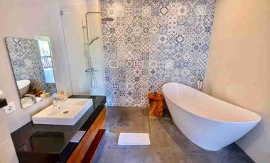 Di Jual Vila Cantik 2 bedroom dengan rooftop view laut di pantai Saba Gianyar