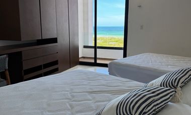 Departamento frente al mar 4 recámaras en Telchac Puerto Yucatán