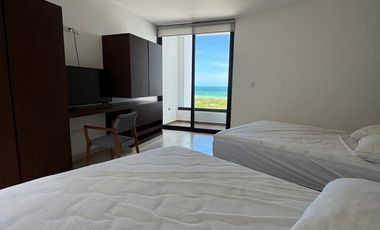 Departamento frente al mar 4 recámaras en Telchac Puerto Yucatán