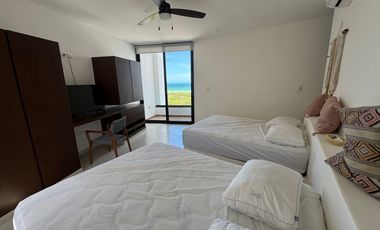 Departamento frente al mar 4 recámaras en Telchac Puerto Yucatán