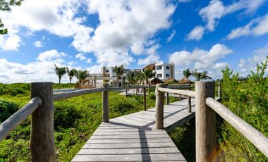 Departamento frente al mar 4 recámaras en Telchac Puerto Yucatán