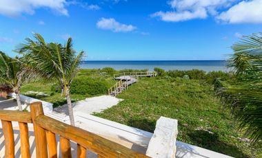 Departamento frente al mar 4 recámaras en Telchac Puerto Yucatán