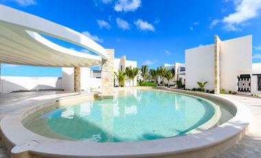 Departamento frente al mar 4 recámaras en Telchac Puerto Yucatán