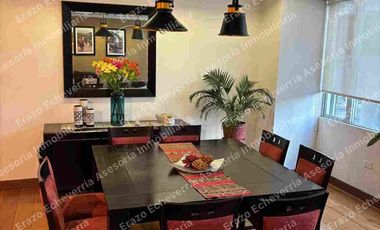 HERMOSO DEPARTAMENTO FULL AMOBLADO 2 DORMITORIOS 2 baños y medio   CALLE SAN IGNACIO INCLUYE UN  PARQUEADERO ÁREA DE MÁQUINAS CON LAVADORA SECADORA y   ALÍCUOTA