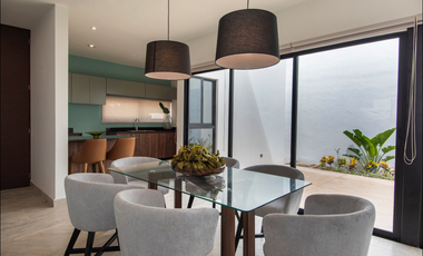 Casa en venta ENTREGA INMEDIATA 3 recámaras en Privada al Norte de Mérida