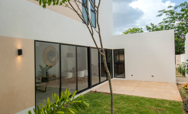 Casa en venta ENTREGA INMEDIATA 3 recámaras en Privada al Norte de Mérida