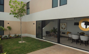 Casa en venta ENTREGA INMEDIATA 3 recámaras en Privada al Norte de Mérida