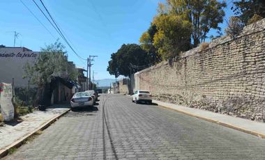 Terreno centrico en Tecali de Herrera. Puebla. México.